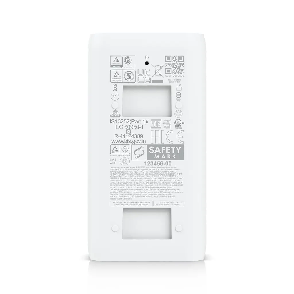 Інжектор Ubiquiti PoE Adapter (15W) (U-POE) - фото 7