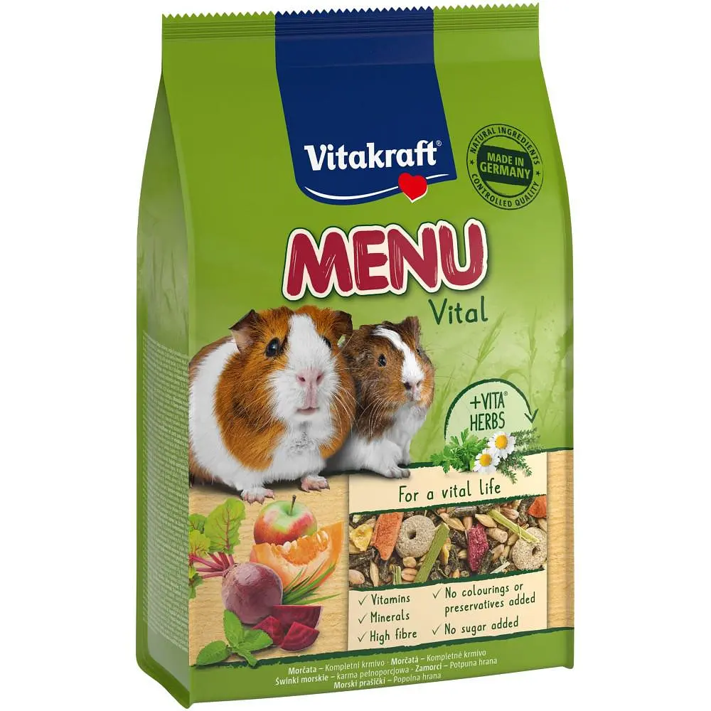 Корм для морских свинок Vitakraft Premium Menu Vital 400 г - фото 2