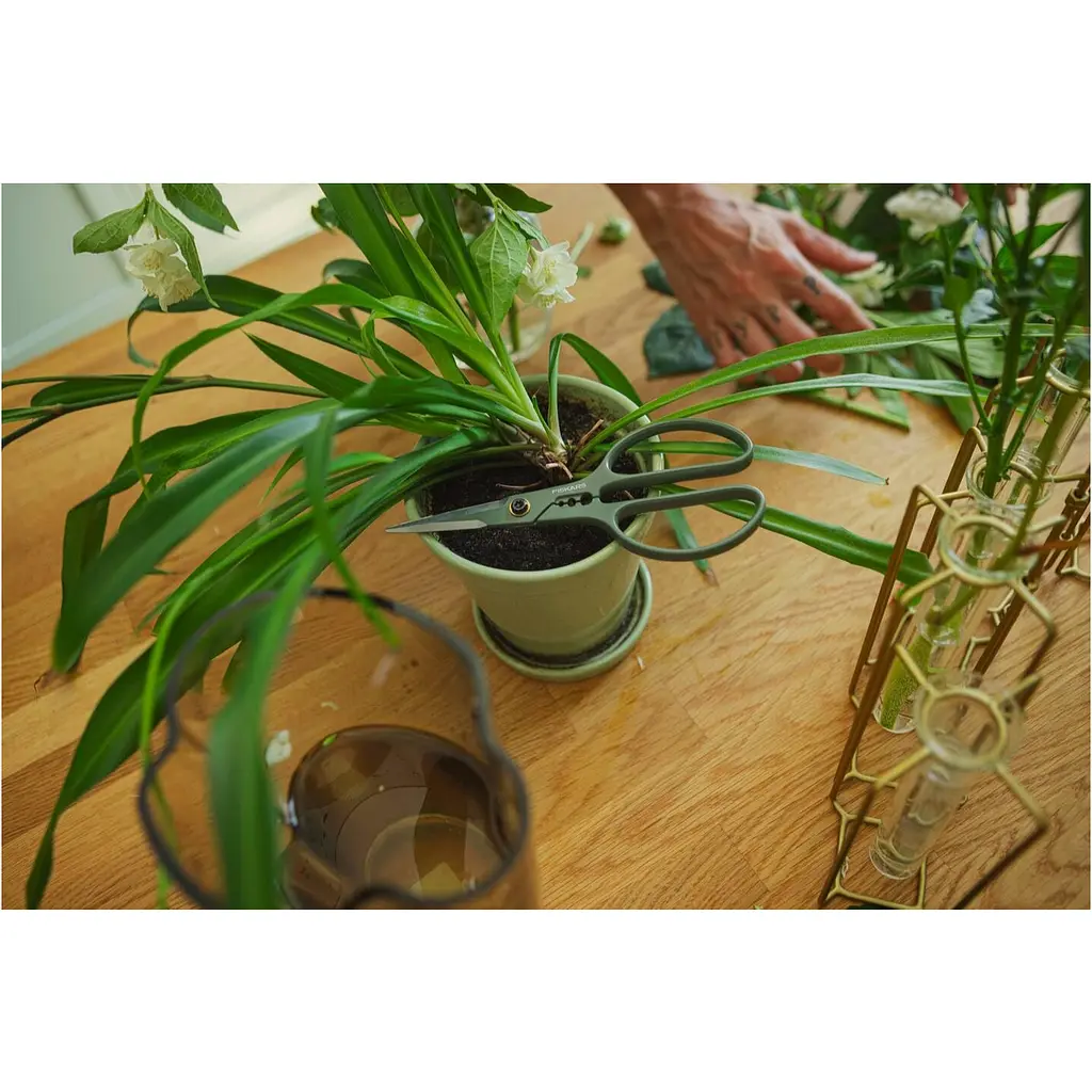 Ножиці Fiskars Plant Care для кімнатних рослин (1075316) - фото 8