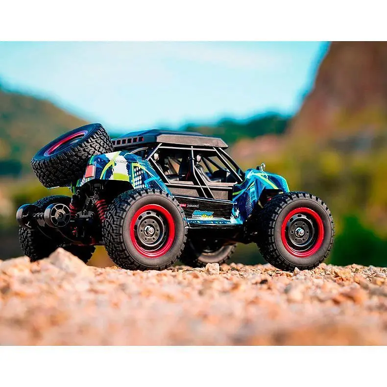 Машинка на радіокеруванні JJRC Q141-B 4WD Upgrade Version Blue [142540] - фото 2