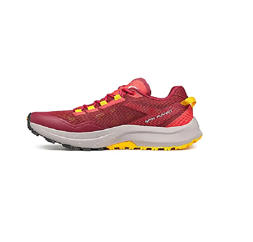 Кроссовки женские Scarpa Spin Planet Woman 41,5 Темно-червоний - фото 2