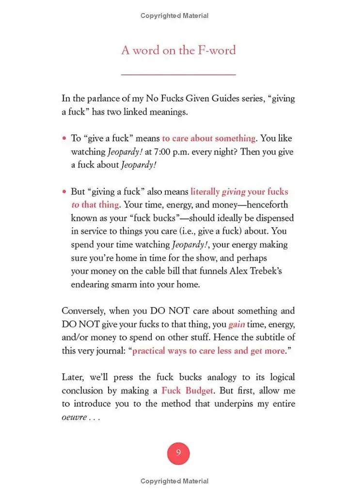 The Life-Changing Magic of Not Giving a F**k* - фото 10