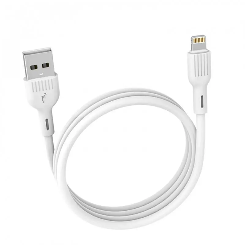 Кабель SkyDolphin S03L USB - Lightning (M/M), 1 м, Білий (USB-000417) - фото 2