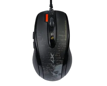 Миша A4Tech F5 V-Track Black - фото 2