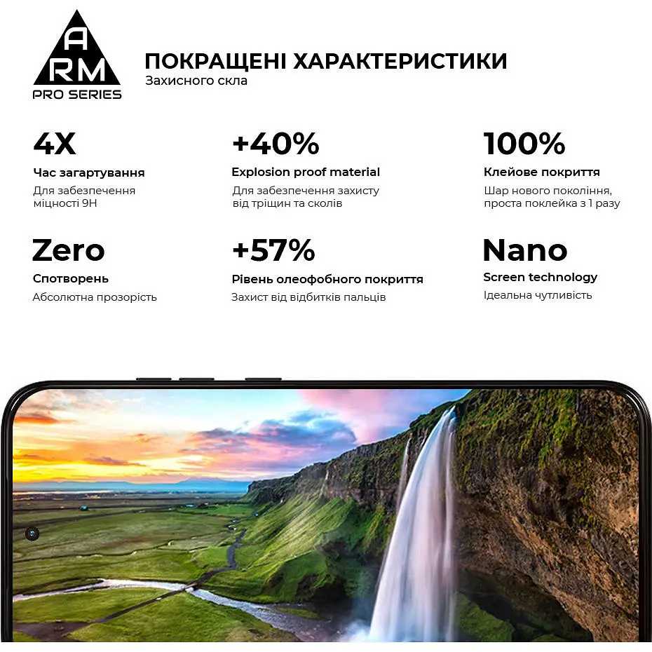 Захисне скло ArmorStandart Glass Pro для Motorola G77 5G (ARM91001) [169047] - фото 4