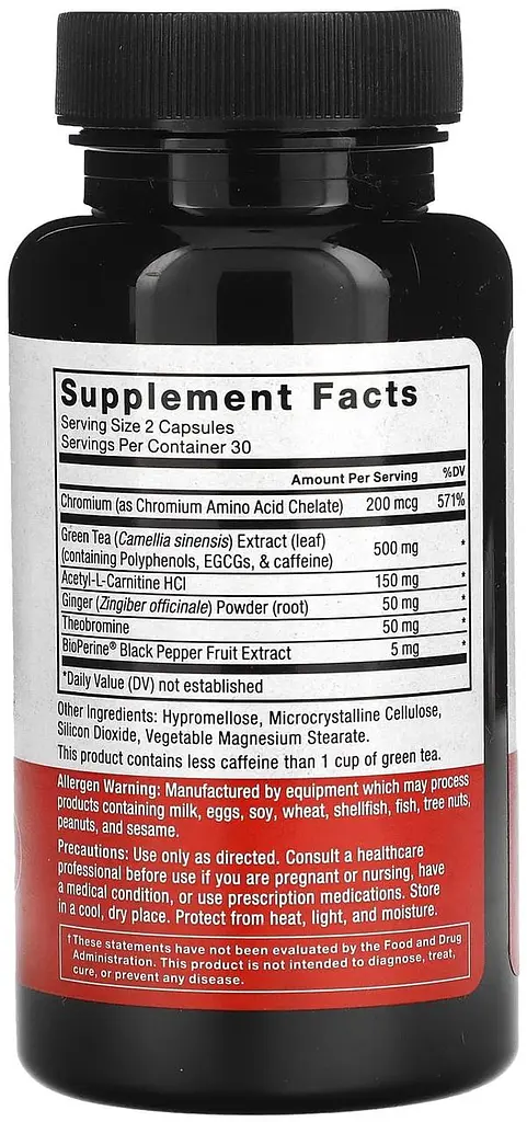 Біокомплекс Women's Fat Burner для спалення жиру, для жінок, 60 рослинних капсул, Force Factor. - фото 3