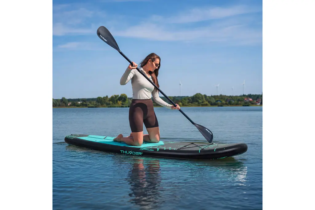 Надувна SUP дошка THUNDER 350 см (MOTH-MINT) - фото 12