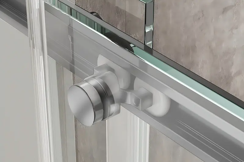 Душова кабіна без піддону Koer SR SC03-90x90x200-TR-01 прозоре скло Easy Clean 6 мм, хром KR5356, Універсальна, прозорий, хром - фото 7