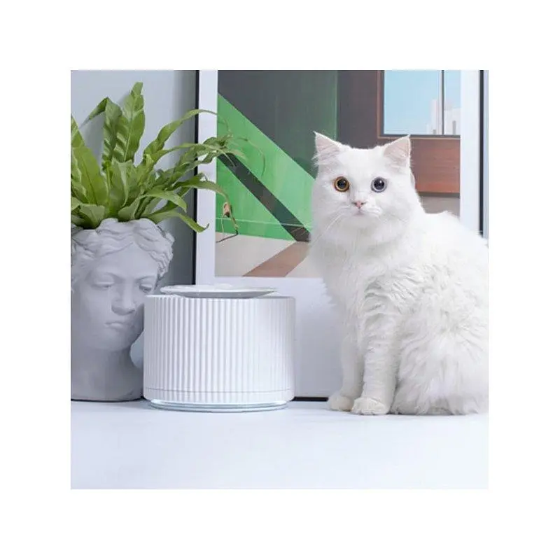 Розумна поїлка дозатор води для тварин Youpin Furrytail Clear Drinking Fountain White XCD1201801 US Plug - фото 3