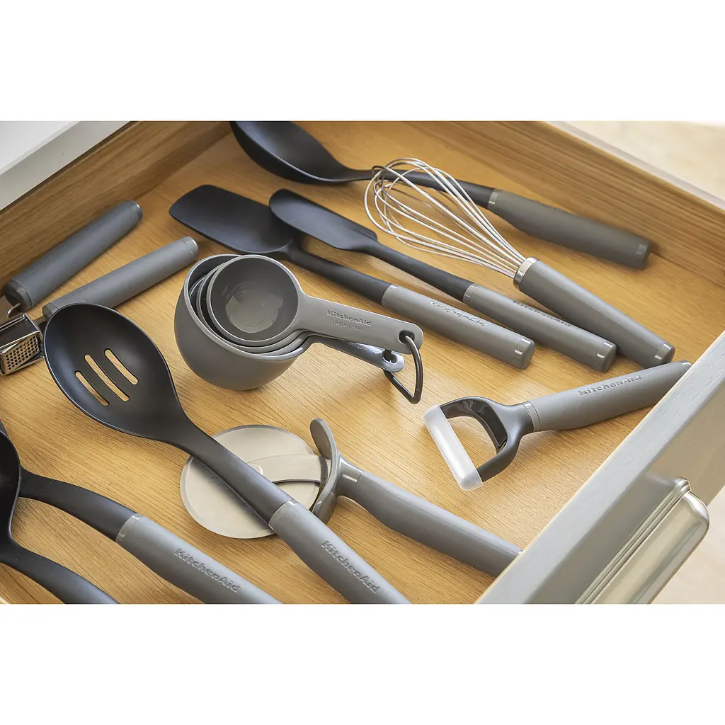 Набор мерных ложек KitchenAid Coreline серый 4 шт. (KQG058OHCGG) - фото 18