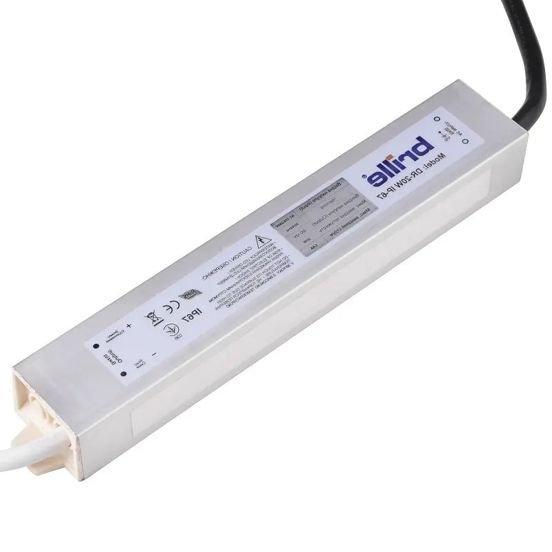 Блок живлення Brille вологозахищений LED dr-20W IP-67 AC 100-240V DC 12V - фото 3