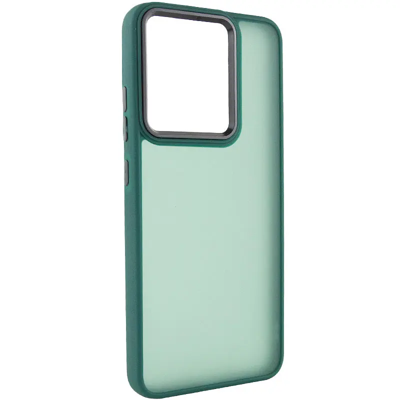 Чохол Epik TPU+PC Lyon Frosted для Tecno Spark 8C Green - фото 2