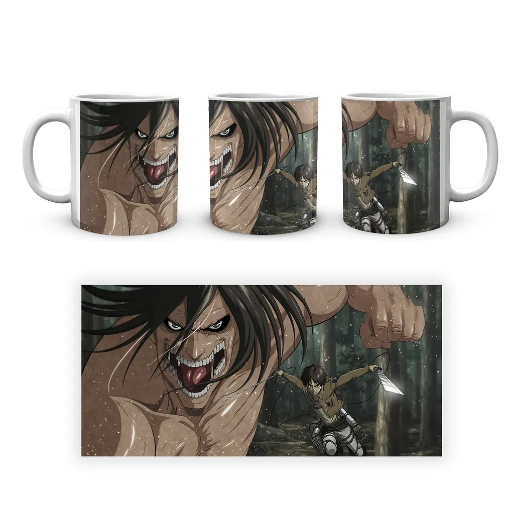 Кружка GeekLand Attack on Titan Атака Титанів Ерен AOT 002.14 - фото 4