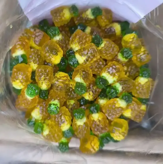 Желейні цукерки Jelly 4D Pineapple АНАНАС 1 кг - фото 4