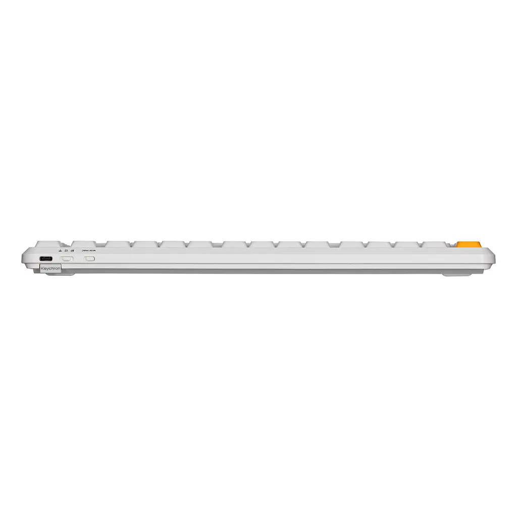 Клавіатура механічна J1 82Key, K pro Banana, WL/BT/USB-A, QMK, Hot-swap, EN/UKR, RGB, білий Keychron teh0013917 - фото 7