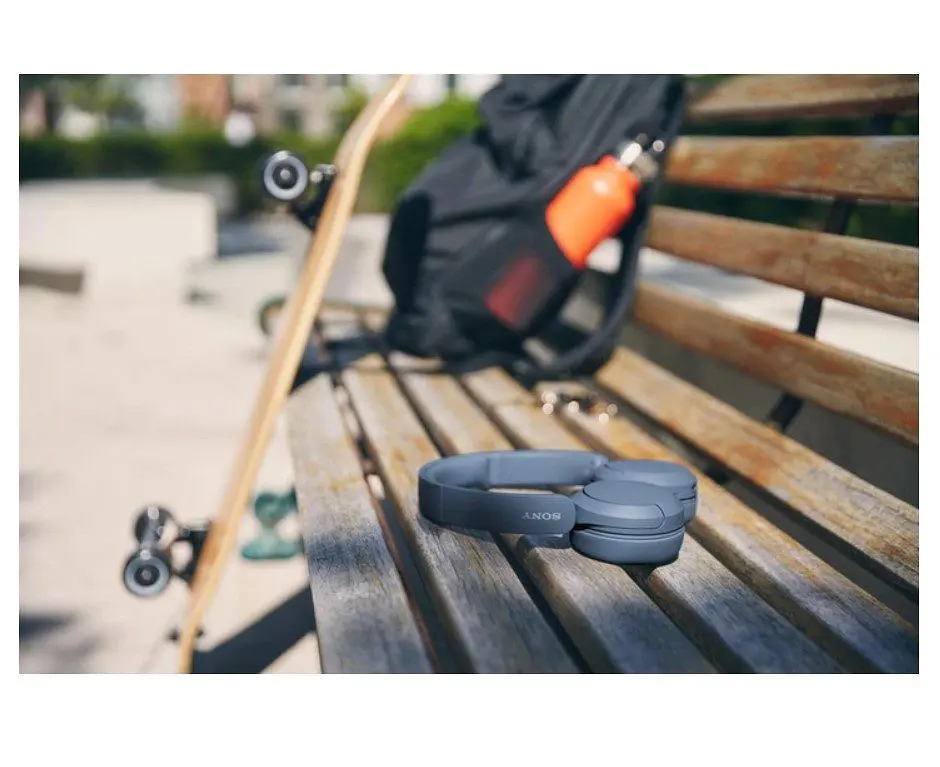 Бездротові навушники Sony WHCH520 Bluetooth Blue - фото 6