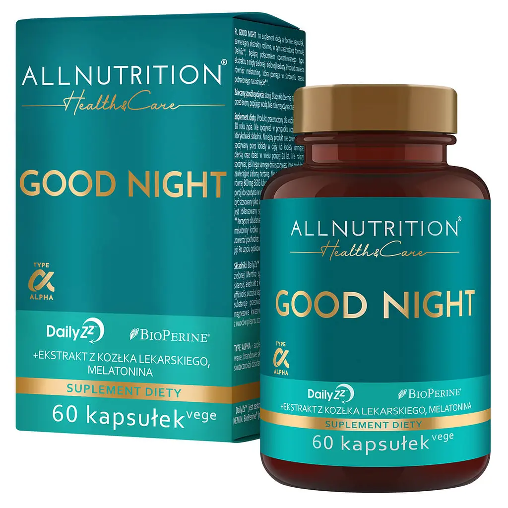Натуральна добавка Allnutrition Health & Care Good Night 60 вегакапсул - фото 2
