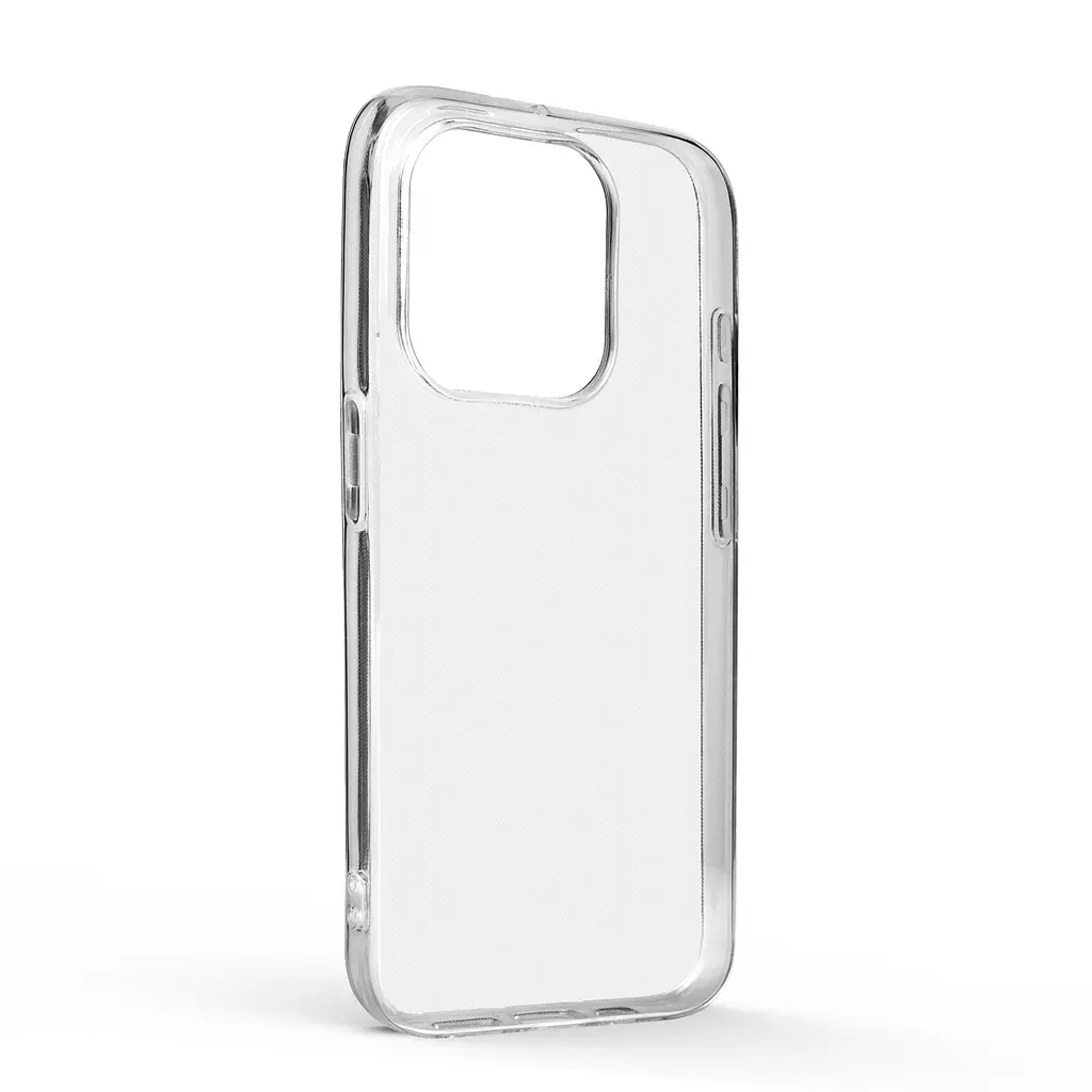 Прозрачный чехол для Apple iPhone 15 Pro с защитой камеры, тонкий, силиконовый, бесцветный, ударостойкий, противоударный бампер c закрытой камерой, ArmorStandart (ARM68235) - фото 2