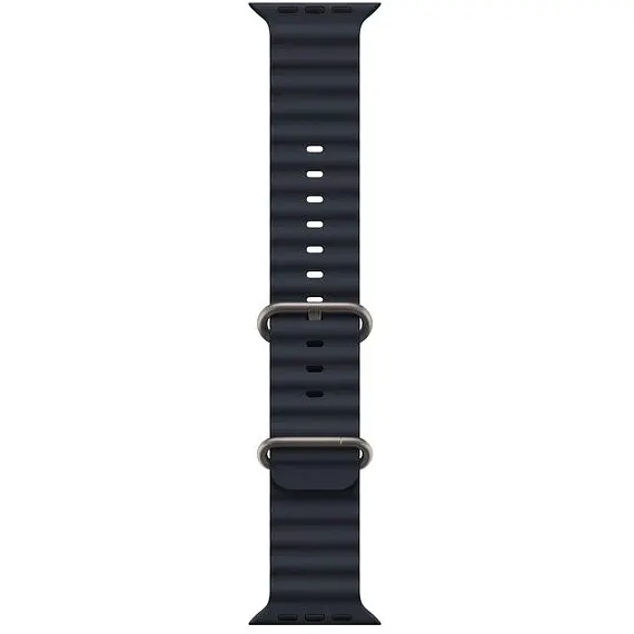 Смарт-часы Apple Watch Ultra 49mm Titanium Case with Midnight Ocean Band [MQET3/MQFK3] [72529] - фото 5