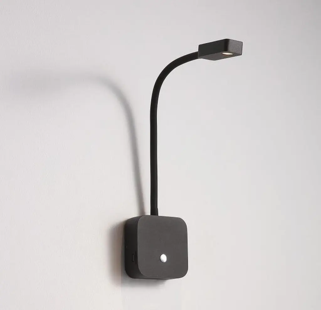 Бра с USB Kloodi DECO WA-SNAKE SQ565 3K BK - фото 7