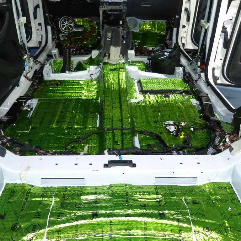 Авто Віброізоляція фольгована ACOUSTICS Alumat PROFY A1 2.2 мм 700 х 500 мм 1 шт - фото 8