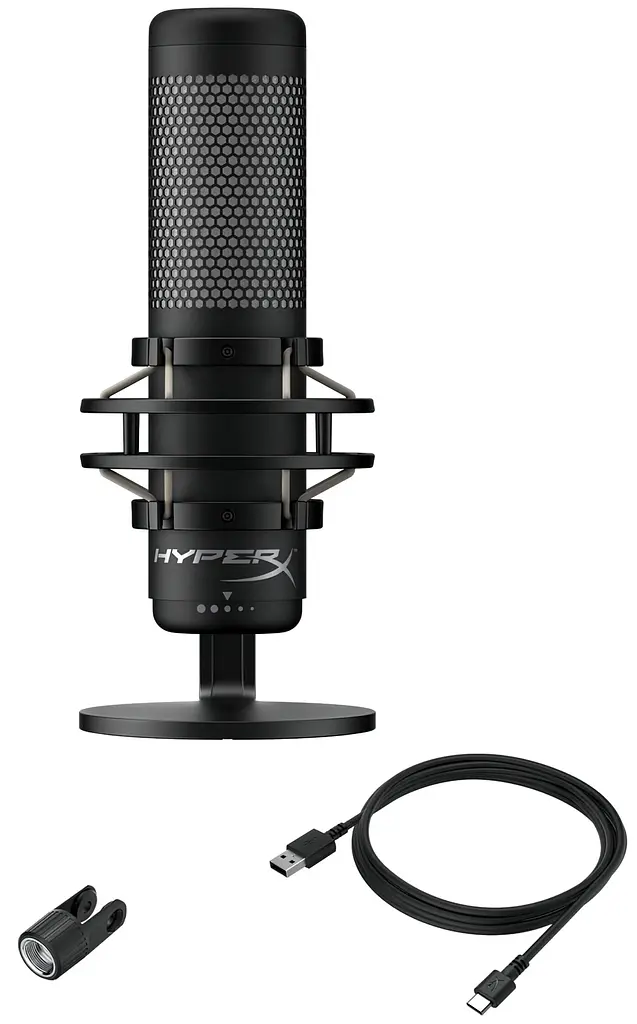 Мікрофон HyperX QuadCast S Black (HMIQ1S-XX-RG, G/4P5P7AA) [67623] - фото 7