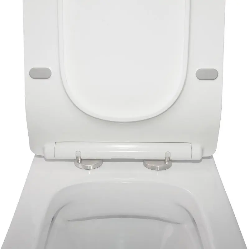 Унітаз-компакт Qtap Crow безободковий з сидінням Soft-close QT05222170W - фото 5