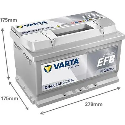 Акумулятор автомобільний Varta Blue Dynamic START-STOP 65Ah (565500065) - фото 3