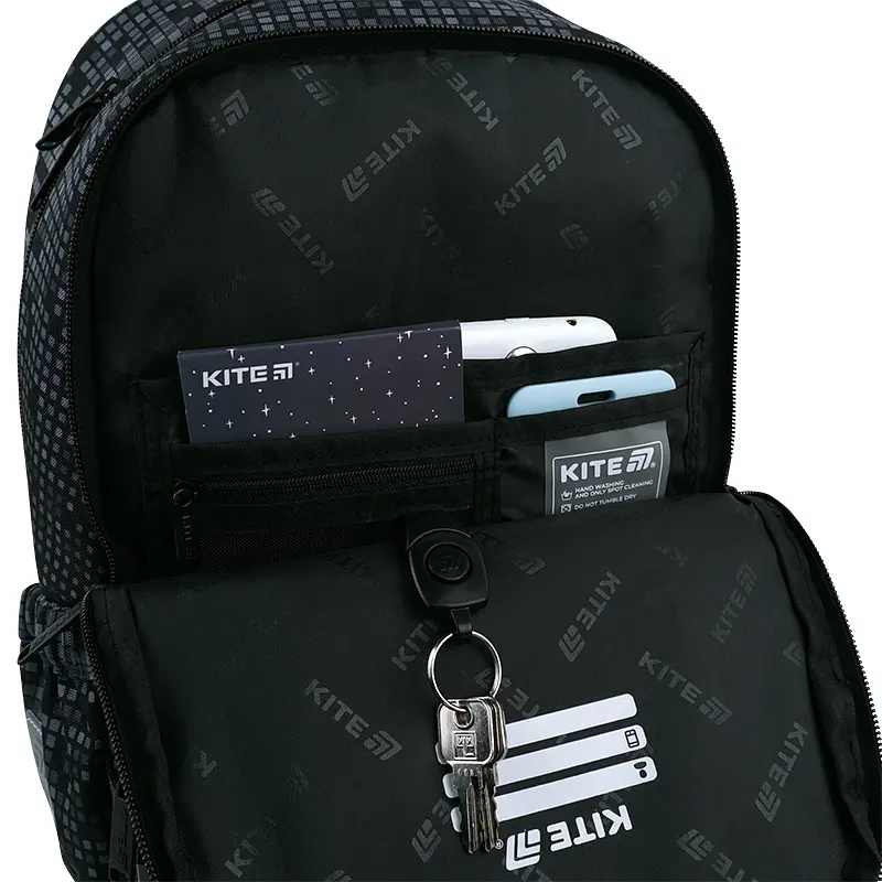Рюкзак для початкової школи Kite Education 585 Fearless Чорний (K26-585M-3) - фото 12