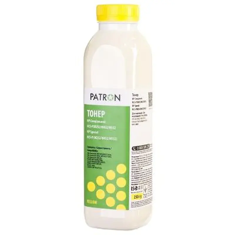 Тонер HP CLJ CP1025/1215,M252/452/552, Special, YELLOW,250 g Patron (PN-HCS-P-Y-250) - фото 3