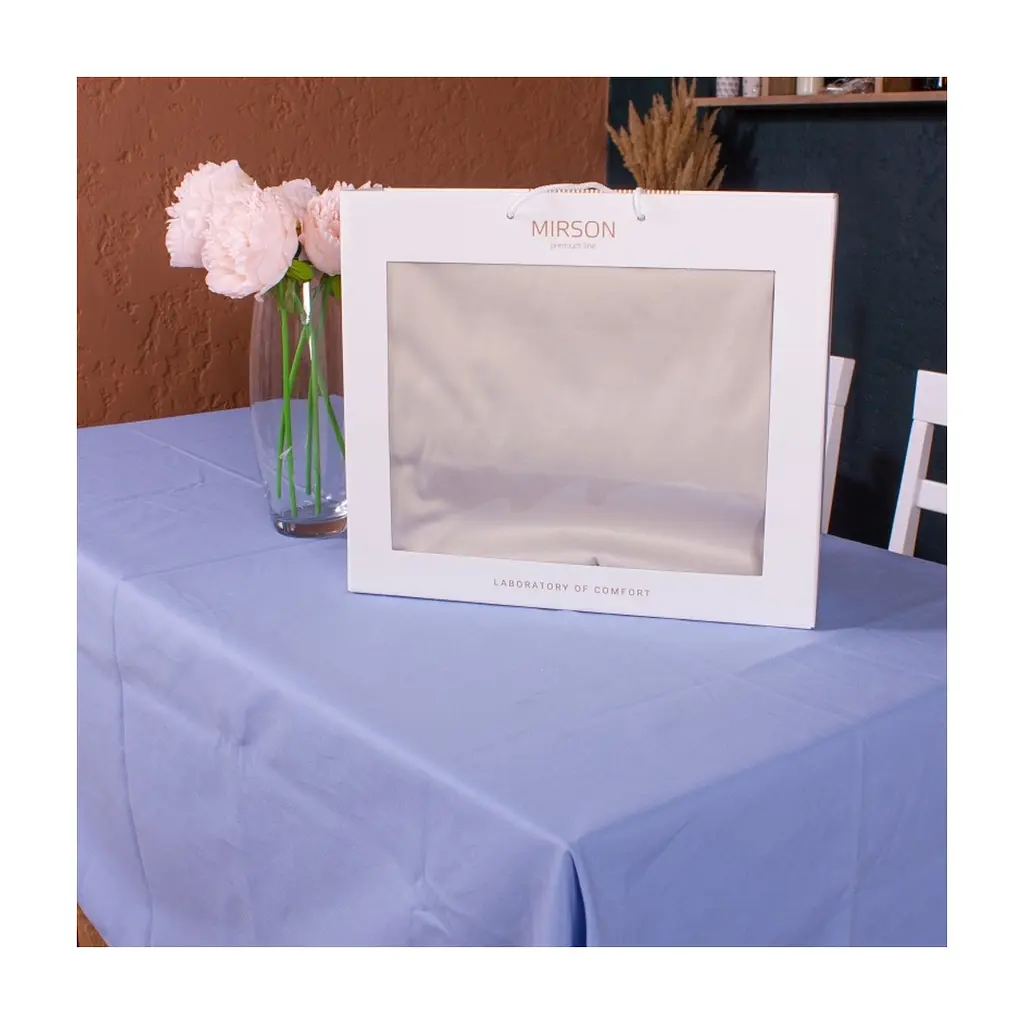 Скатертина MirSon Жакард №301 Jacquard Olive 140x220 см (2200006739159) - фото 4