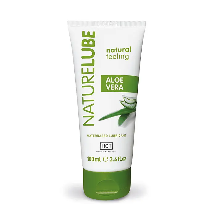 Гель-змазка на водній основі Aloe Vera, 100 мл. HOT (Австрія)