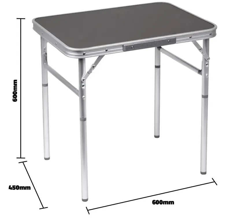 Стіл Bo-Camp 60x45 cm Grey (1404385) (DAS303271) - фото 6