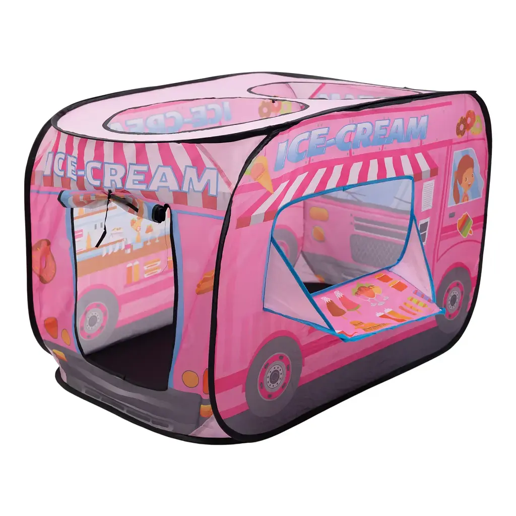 Намет дитячий ігровий LUGI HP-S-5NDP Фургон з морозивом 110х70х66 см рожевий - фото 5