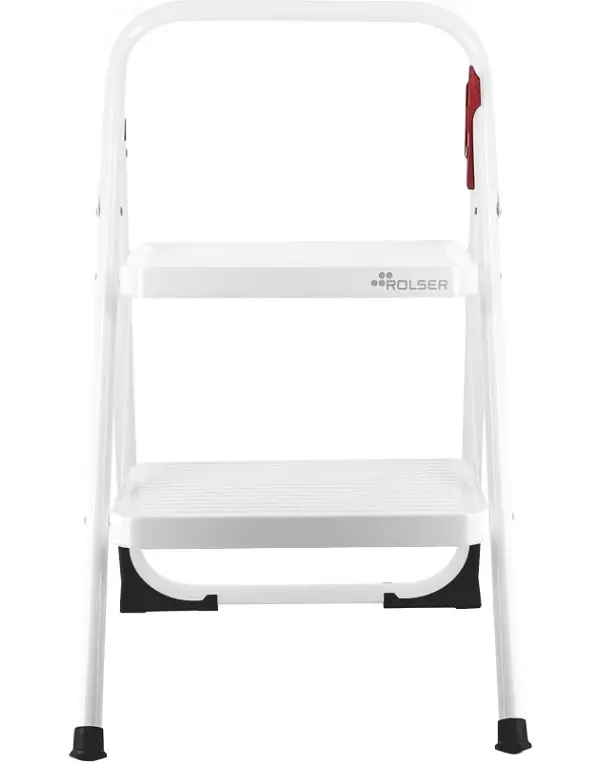 Драбина Rolser Taburete M/10 UNE 2 щаблі Blanco (MET003-1024) - фото 3