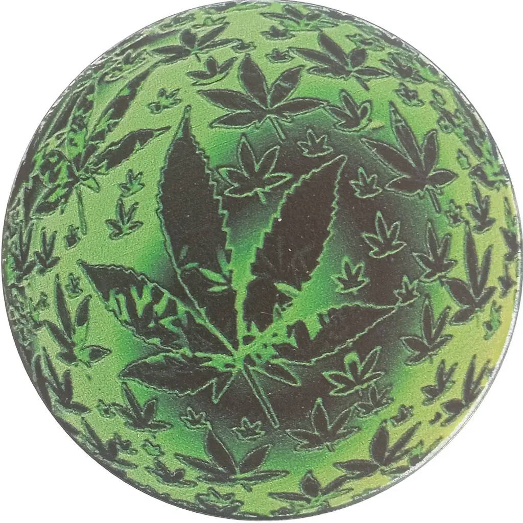 Гриндер для измельчения табака Ashtray HL-050 конопля 3 Black (11656) - фото 2