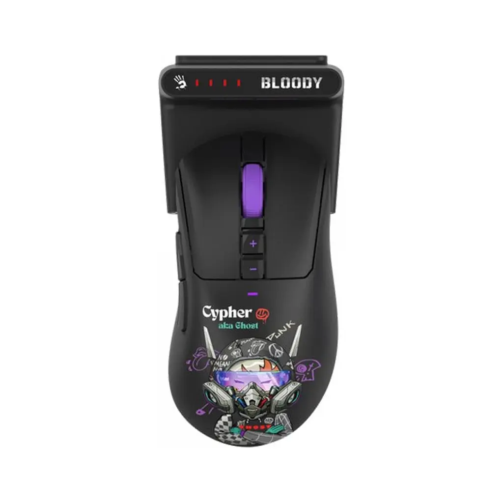 Мишка A4Tech Bloody R73 Ultra Duo Wireless Cypher Ghost (4711421002370)