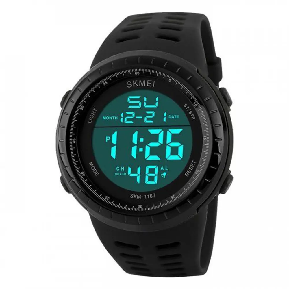 Наручные часы мужские 1167BK Black Skmei acs0030844 - фото 2