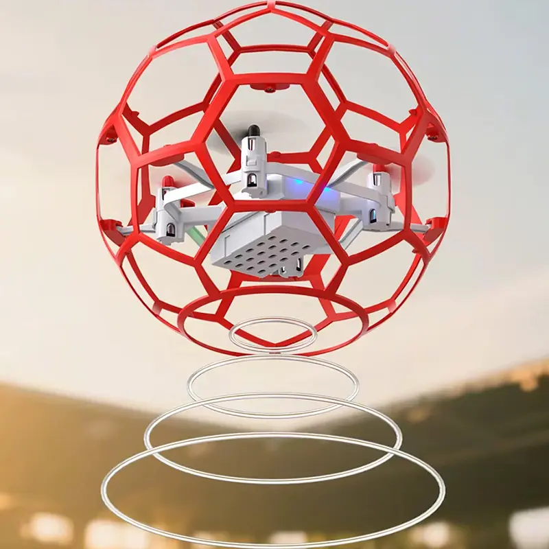 Літак на радіокеруванні SCHE L0717 Ball Drone Red - фото 4