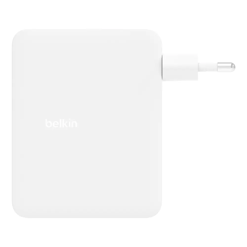 Зарядний пристрій мережевий Belkin 140Вт 3хUSB-С GAN PD PPS, USB-A, білий - фото 8