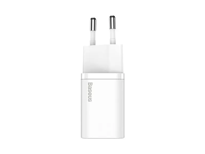 Мережевий зарядний пристрій BASEUS Super Si Quick Charger 1C 25 W White (CCSP020102) - фото 3