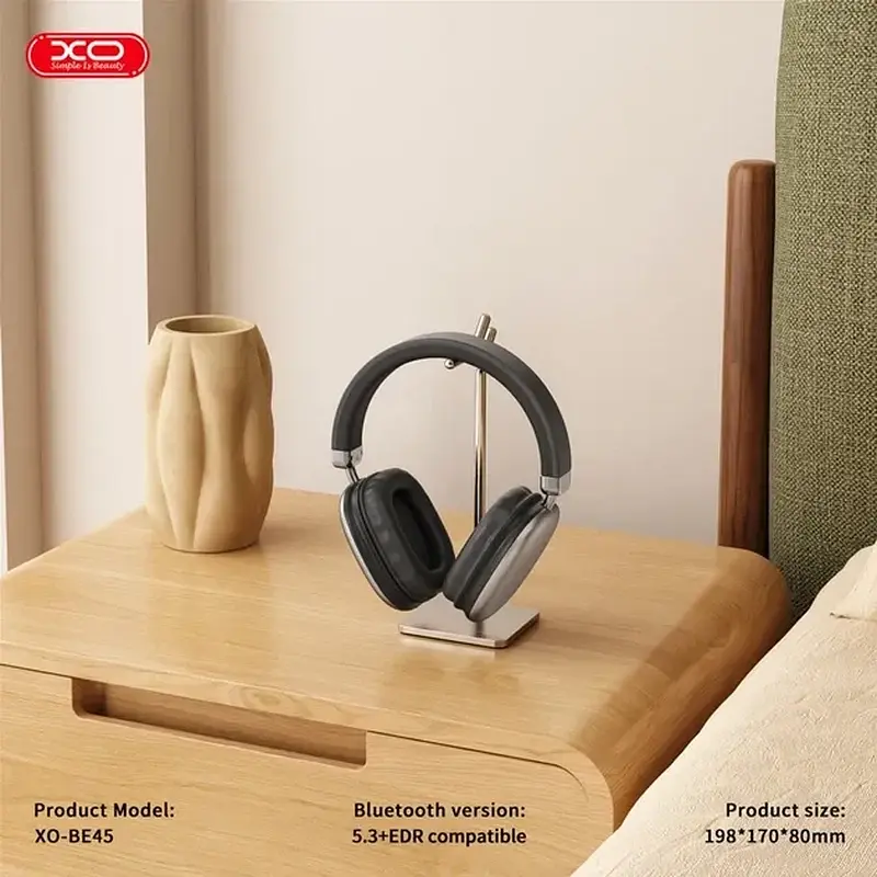 Bluetooth навушники XO BE45 Black - фото 6