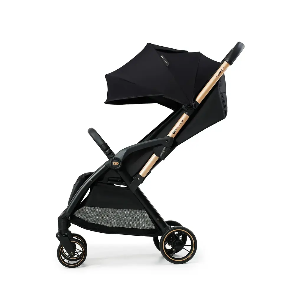 Прогулянкова коляска Kinderkraft Apino Raven Black (KSAPIN00BLK0000) - фото 4