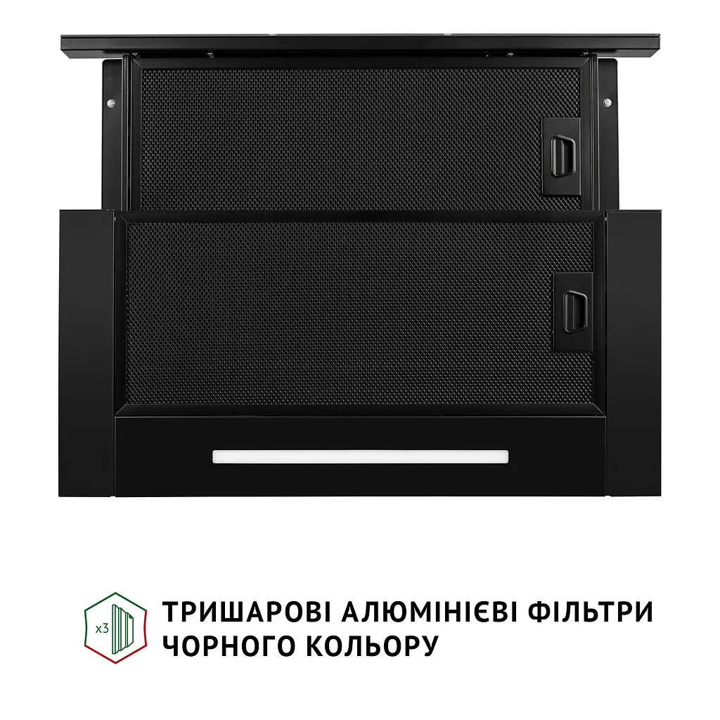 Витяжка телескопічна PERFELLI ISEO 6PWB NERO - фото 10