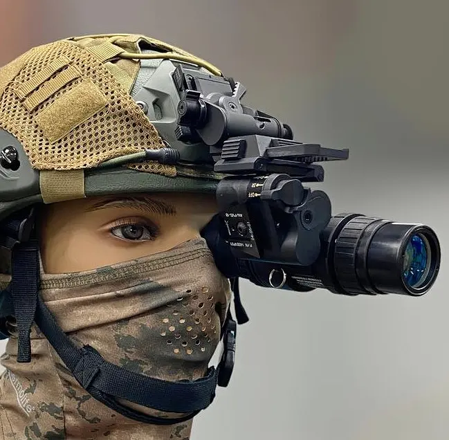 Прибор ночного видения Монокуляр PVS-18 1х32 с креплением Wilcox L4G24 на шлем + подсумок - фото 9
