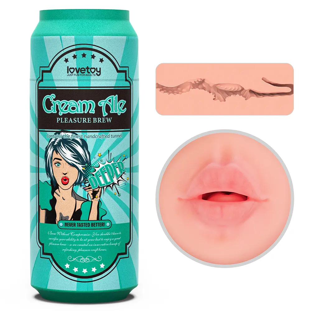Мастурбатор Pleasure Brew Cream Ale Masturbator Flesh - фото 2
