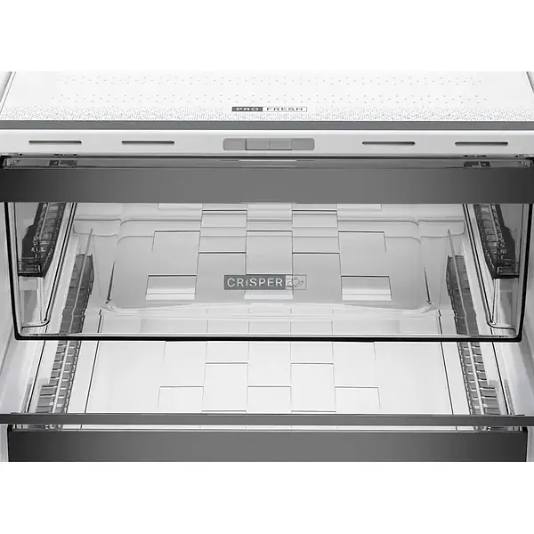 Холодильник Whirlpool з нижн. мороз. 203.5x60х66.3 холод.відд. 231л мороз.відд. 104л 2дв. А++ NF дисплей інв. зона нульова сірий - фото 7