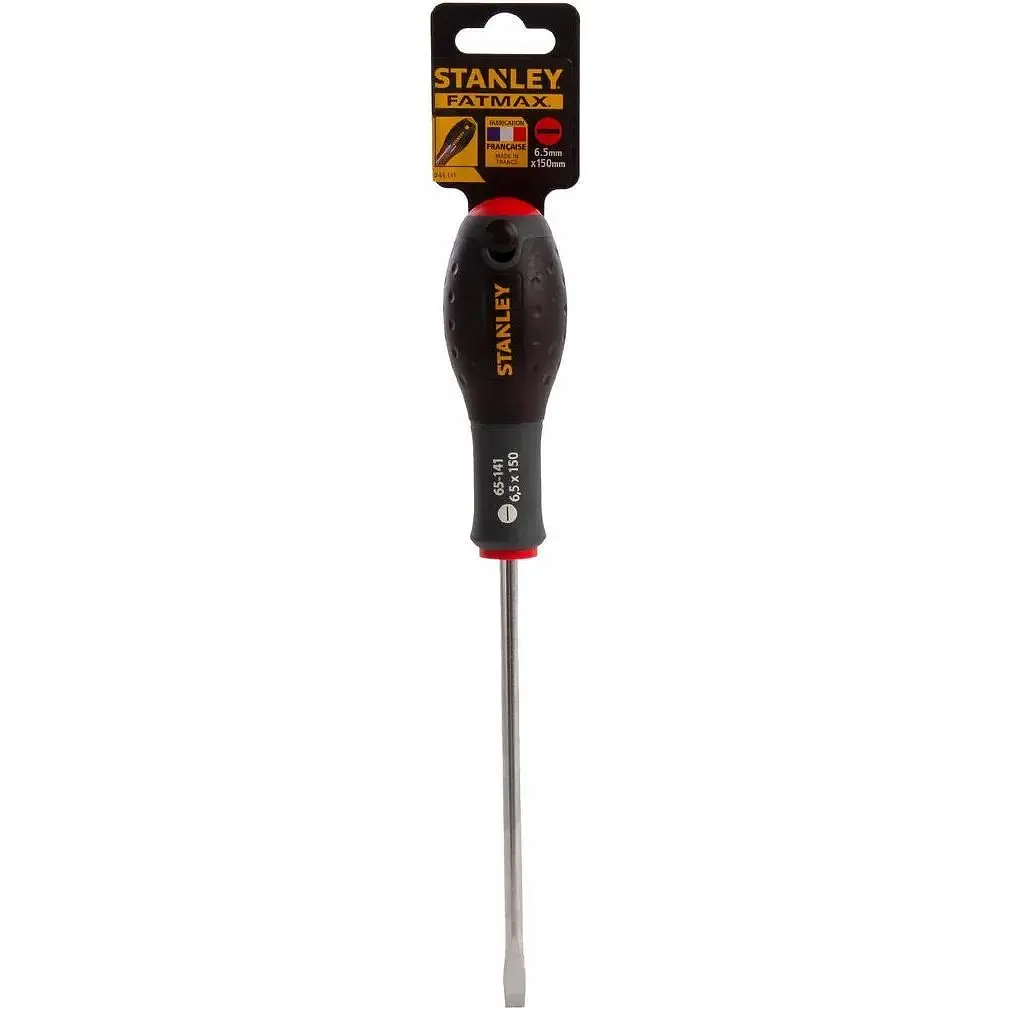 Отвертка плоская Stanley FatMax SL6.5х150 мм (0-65-141) - фото 2