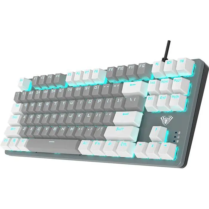 Клавіатура Aula F3287 Mechanical KRGD blue White/Grey (6948391240688) - фото 2