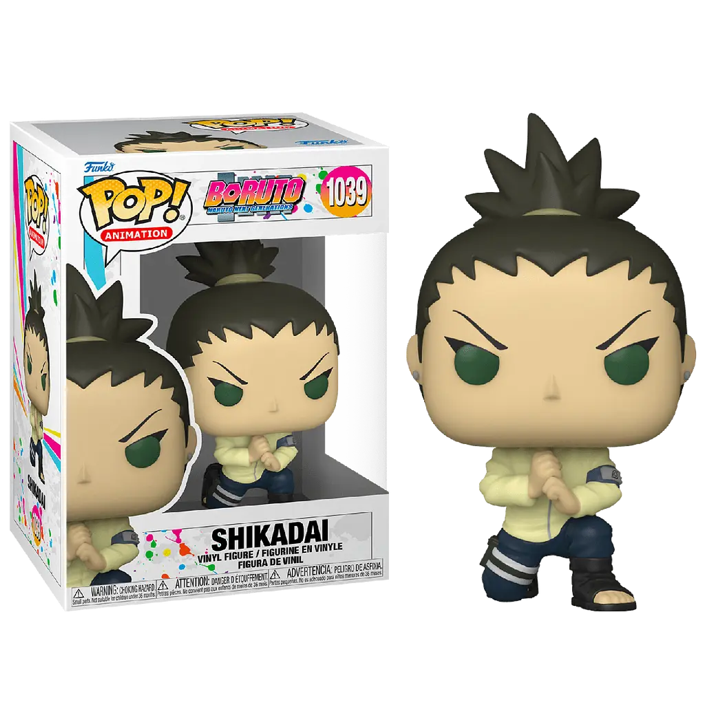 Фигурка Фанко Поп Боруто Шикадай Funko Pop Boruto Shikadai 10 см B S 1039 - фото 2
